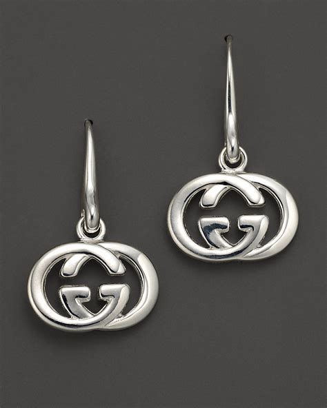 gucci örhängen silver|Gucci sterling silver jewelry.